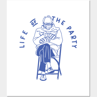 Bernie Life of the Party Posters and Art